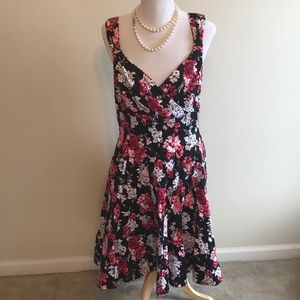White House Black Market Floral Dress